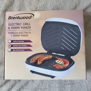 Electric grill/panini maker